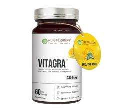 CSK Limited Edition Pure nutrition Vitagra 60 Caps (Testosterone Support Supplement)