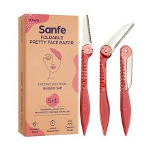 Sanfe Pretty Face Razor for pain-free facial hair removal 3 Pieces