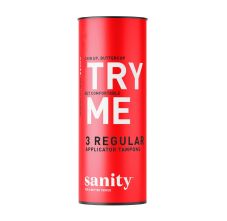 Sanity Regular Applicator Tampons 3 Tampons