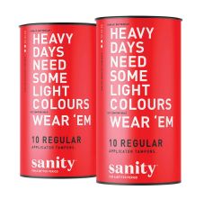 Sanity Regular Applicator Tampons