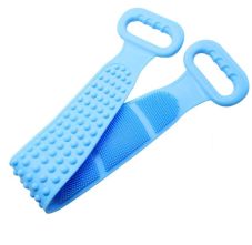 Majestique Silicone Bath Scrub Belt With Handle 1 Piece