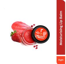 Rivona Naturals Strawberry Lip Balm With Avocado Butter 8gm