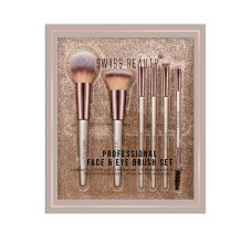 Swiss Beauty Professional Face & Eye Brush 6 Pieces