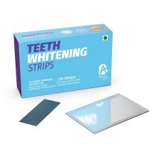 BonAiyu Health Teeth Whitening Strips With Activated Charcoal And Coconut Oil For Men And Women 28 Strips