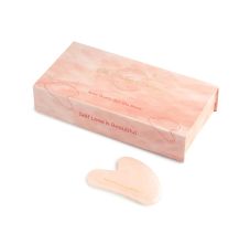 The Rolling Concept Rose Quartz Gua Sha Stone 1 Piece
