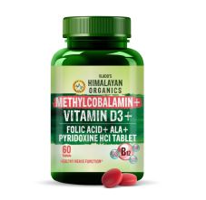 Vlado's Himalayan Organics Vitamin B12 1500 mcg with Vitamin D3 Tablets – 60 Tablets