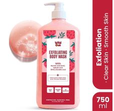 WildOak AHA BHA Exfoliating Body Wash | 750ml Value Pack