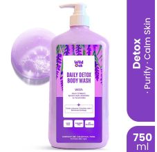 WildOak Fitkari & Epsom Salt Body Wash | 750 ml Value Pack