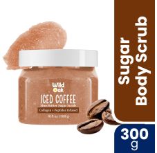 WildOak Iced Coffee Sugar Body Scrub | 300g