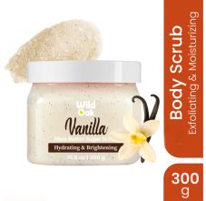 WildOak Vanilla Sugar Body Scrub | 300gm