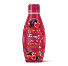 Yuthika Forest Berries Body Wash Shower Gel 250 ml | Gentle Cleanser for Women & Men | Nourishing Daily Bath Care