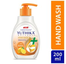 Yuthika Germ Protection Lemon Hand Wash Bottle 200ml