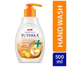 Yuthika Germ Protection Lemon Hand Wash Bottle 500ml