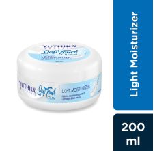 Yuthika Light Moisturizer Cream | Non-Sticky & Deep Nourishment | For Face, Hand & Body | Glycerin, Shea Butter & Vitamin E (200g)