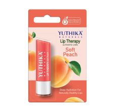 Yuthika Moisturizing Lip Balm – Soft Peach 4.8g | Repairs Dry, Damaged Lips with Natural Oils | Hydrated & Smooth Lips