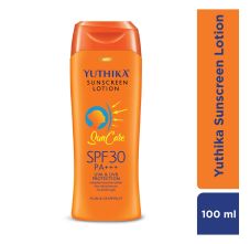 Yuthika Sunscreen Lotion SPF 30 PA+++ UVA & UVB Protection 100ml
